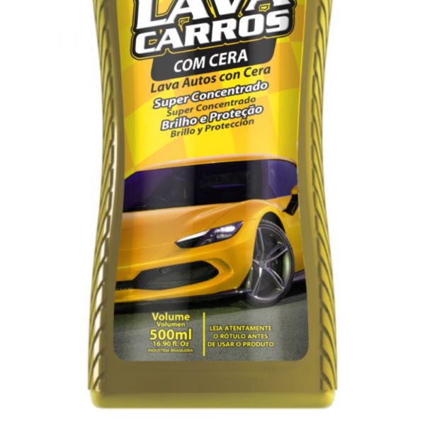 Lava Carros com Cera 500ml Centralsul