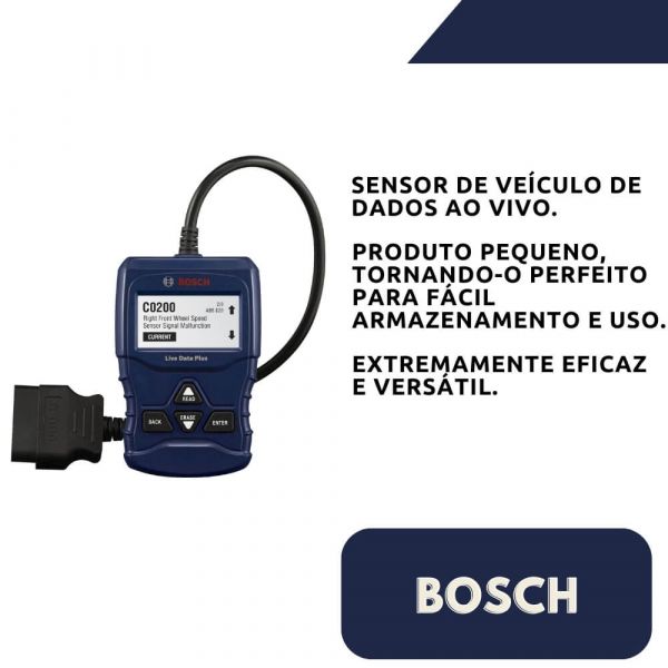 Leitor de Códigos de Falha OBD 1100 Bosch