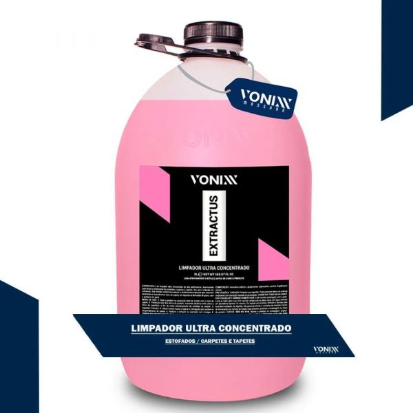 Limpador Ultra Concentrado Extractus 5L Vonixx 