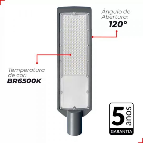 Luminária Led 6500K Bivolt 150W Avant