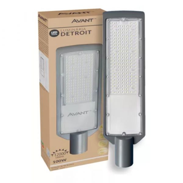 Luminária Led Poste 6500K 100W Avant