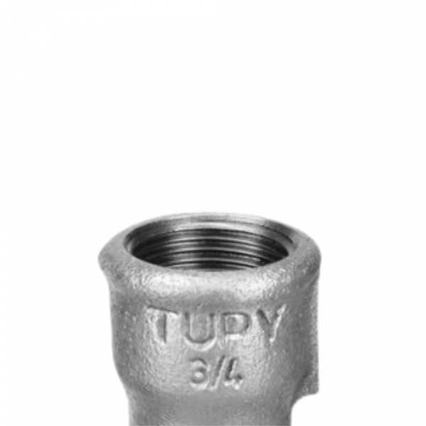 Luva Alongada Galvanizada Macho/Fêmea 3/4 Pol. x 90mm Tupy 