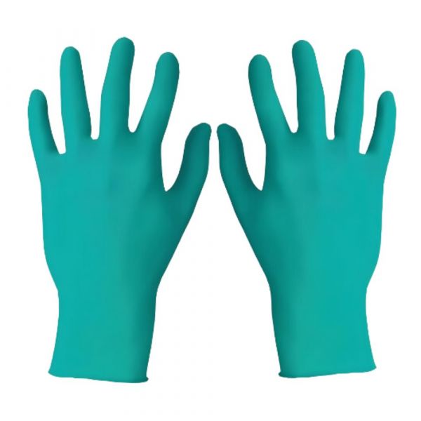 Luva Microflex 93-260 Nitrilica/Neoprene Verde Tamanho M com 50 Unidades Ansell