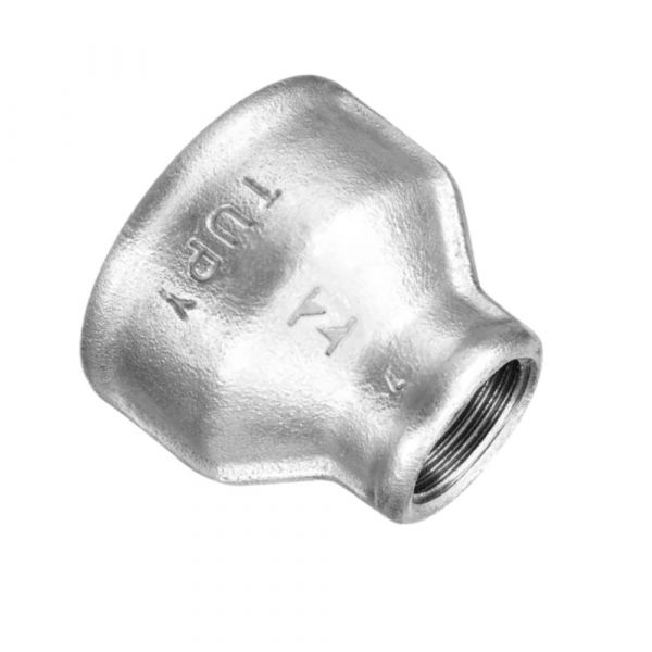 Luva de Redução Fêmea x Fêmea 1/2 x 3/8 Pol. Tupy