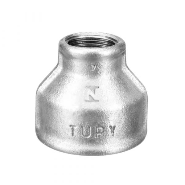 Luva de Redução Fêmea x Fêmea 1/2 x 3/8 Pol. Tupy