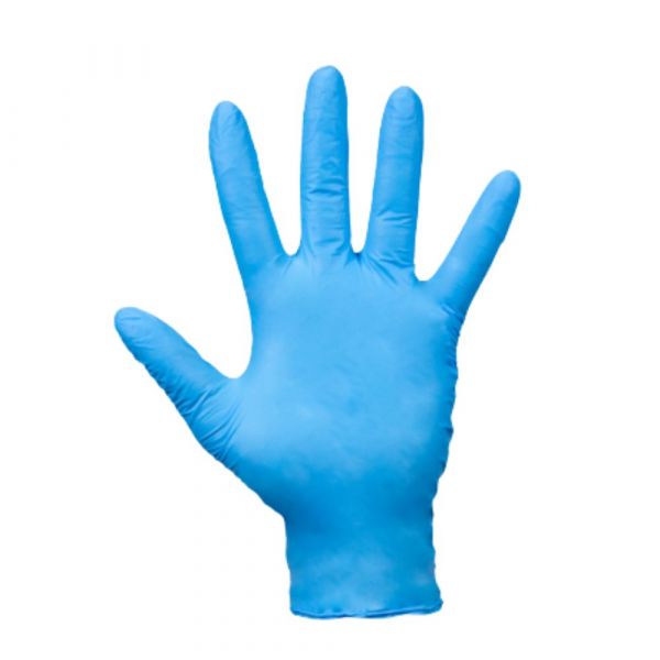 10 Unidade de Luva de Segurança Azul Nitrisensi Soft Kalipso