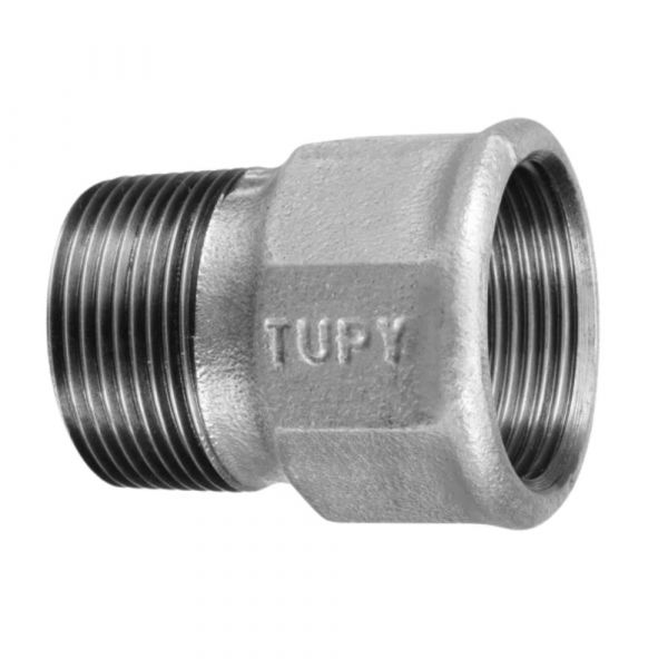 Luva Galvanizada Macho/Fêmea 1 Pol. Tupy