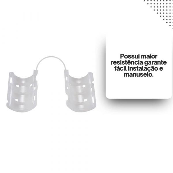 Luva de Pressão para Eletroduto Corrugado DN32 1 Pol. Tramontina