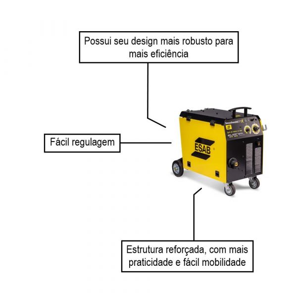 Máquina De Solda Smashweld 277X Esab