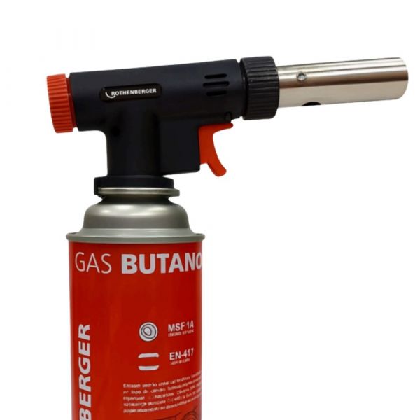 Maçarico de Solda Manual Pórtatill Super Fire Gás Butano 35558B Rothenberger