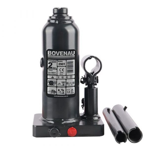 Macaco Hidráulico Blindado 2 Toneladas Bovenau 