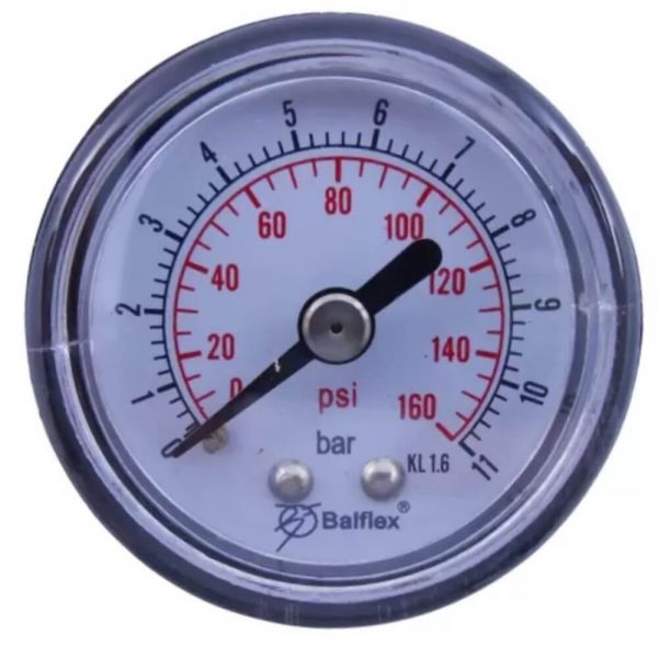 Manômetro Seco 0-100 Bar 0-1400 Psi Balflex
