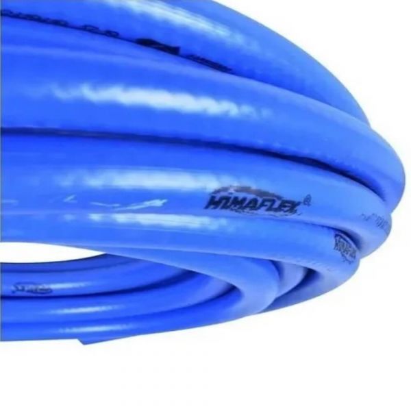 1 Metro Mangueira 1/2” Esguicho PVC Azul Himaflex