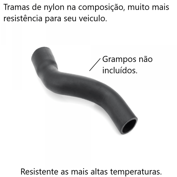 Mangueira Superior do Radiador Moldável Celta/Prisma Jamaica 