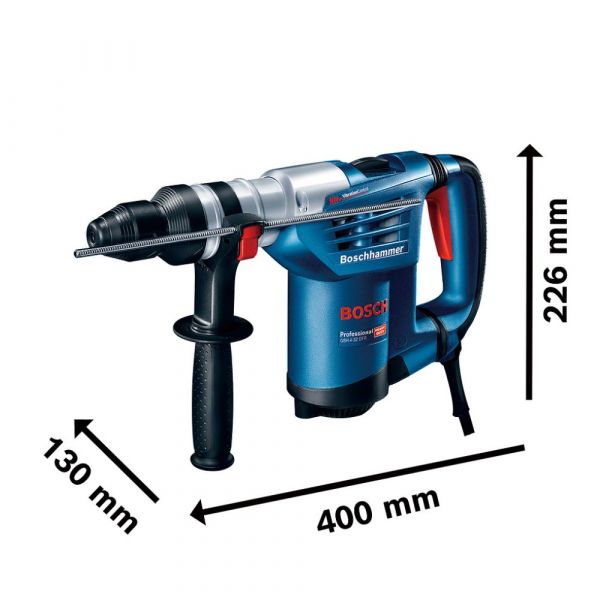 Martelete Rompedor Bosch GBH 4-32 DFR 900W 220V em Maleta