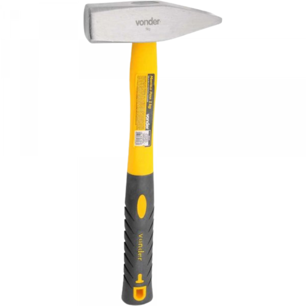 Martelo Pena 1Kg Cabo de Fibra 35.89.100.001 Vonder