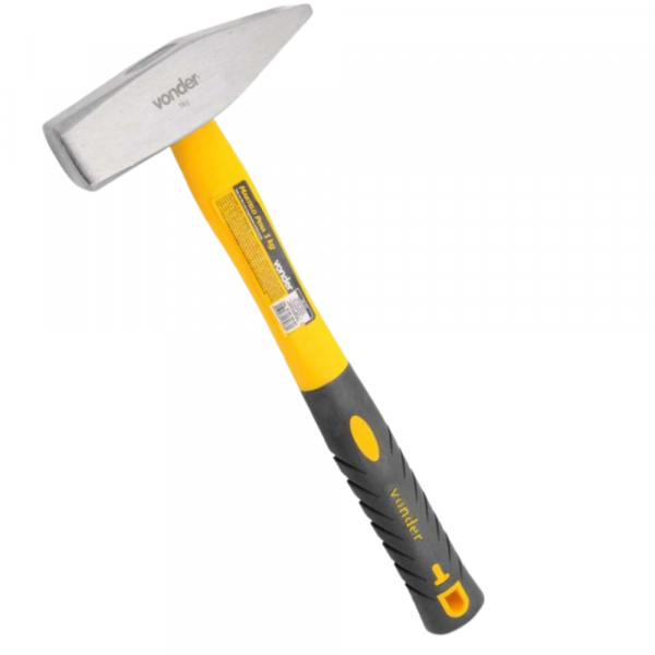 Martelo Pena 1Kg Cabo de Fibra 35.89.100.001 Vonder