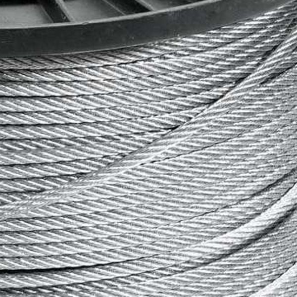 1 Metro Cabo De Aço Af Zincado 01,6mm 1/16