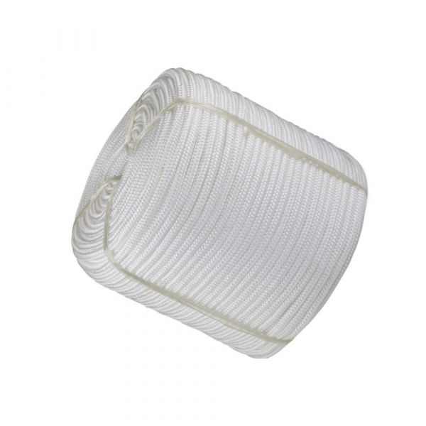 1 Metro De Corda 5mm 3/16 Pol. Branca Itacorda