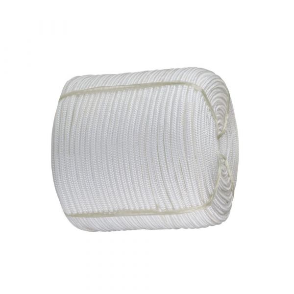 1 Metro De Corda 5mm 3/16 Pol. Branca Itacorda