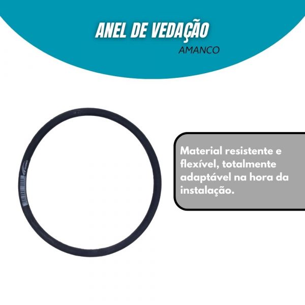 Anel De Vedação 100mm Amanco