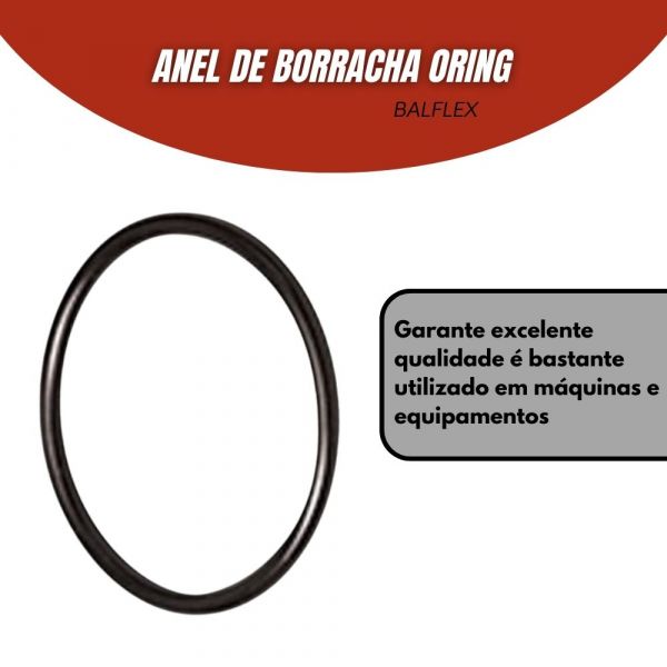 Anel De Borracha Oring Balflex