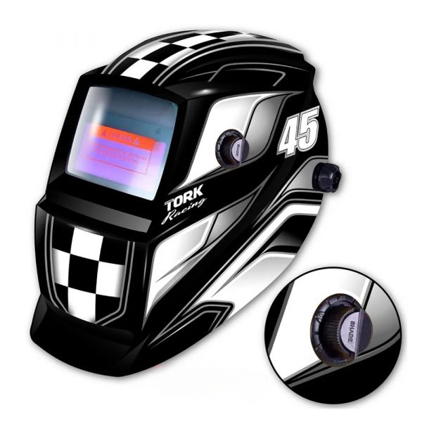 Máscara de Solda com Escurecimento Automático Racing 45 Tork