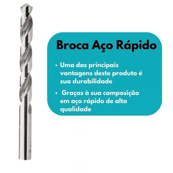 Broca Aço Rápido 11/32