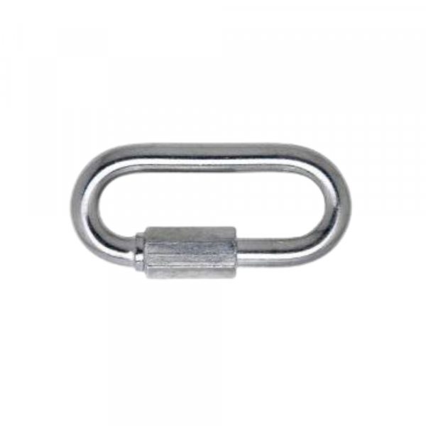 Mosquetão Trava Roscada Inox 8mm Carbografite