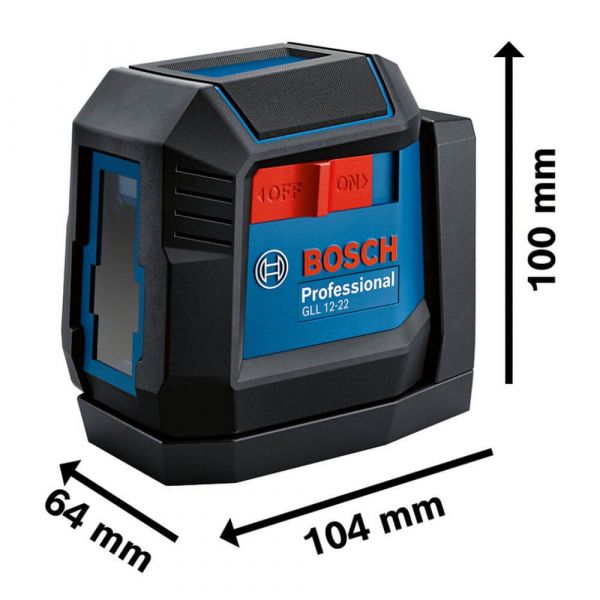 Nível a Laser GLL 12-22 Vermelho Bosch 