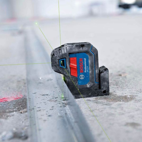 Nível laser verde Bosch GPL 5 G de 5 pontos
