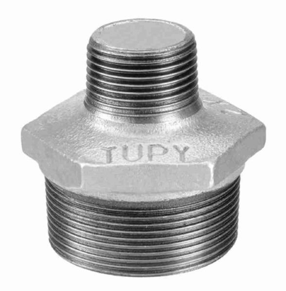 Niple De Redução Galvanizado 1X1/2” Tupy