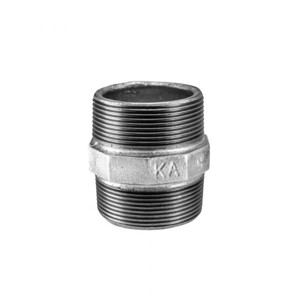 Niple Duplo Galvanizado 1 Pol. Remadi