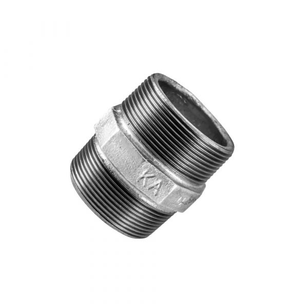 Niple Duplo Galvanizado 1 Pol. Remadi