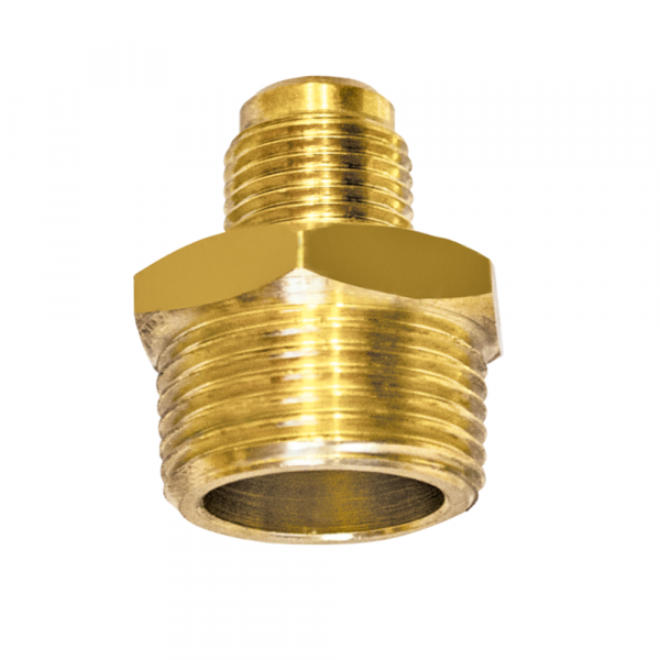 Niple Latão NPT Externo 3/4 x 3/8 Pol. SAE Maqenge