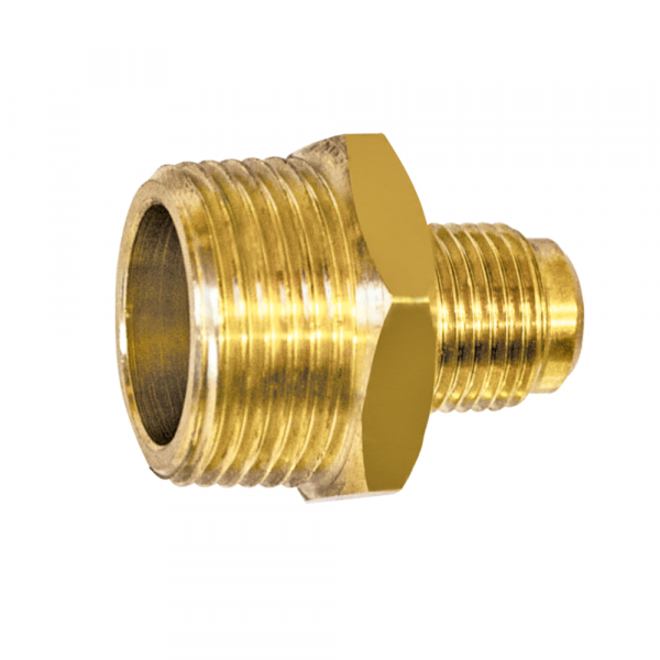 Niple Latão NPT Externo 3/4 x 3/8 Pol. SAE Maqenge