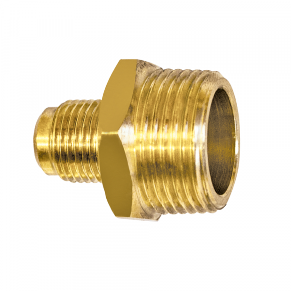 Niple Latão NPT Externo 3/4 x 3/8 Pol. SAE Maqenge