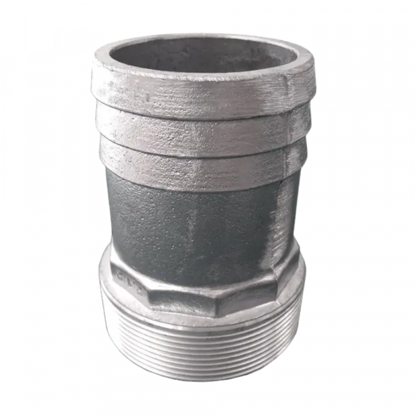 Niple Redução 3x2 Pol. Rosca Alumínio Gabitec