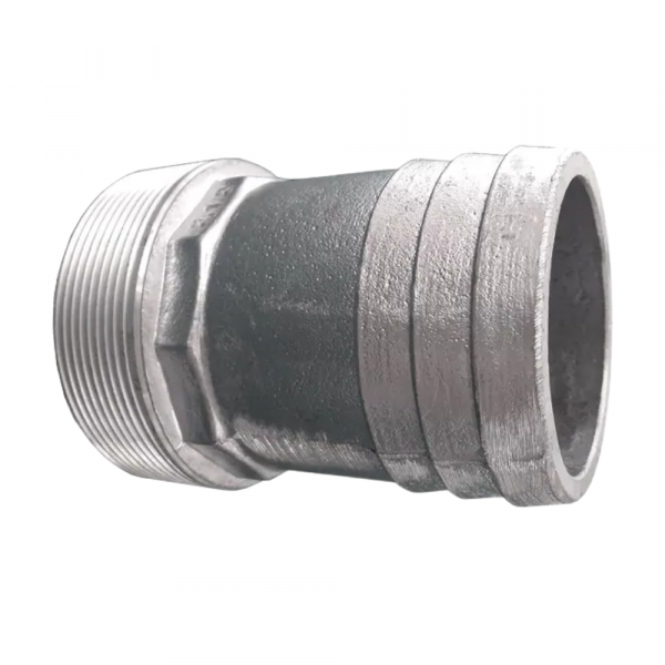 Niple Redução 3x2 Pol. Rosca Alumínio Gabitec