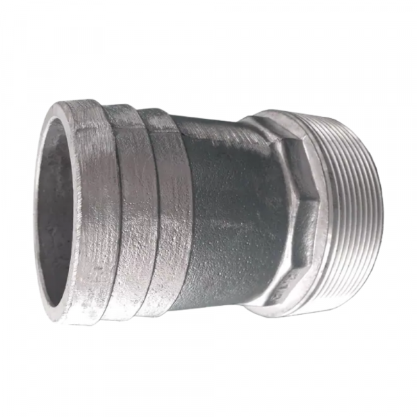 Niple Redução 3x2 Pol. Rosca Alumínio Gabitec