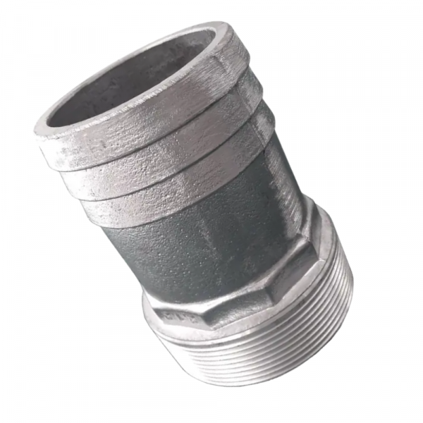 Niple Redução 3x2 Pol. Rosca Alumínio Gabitec