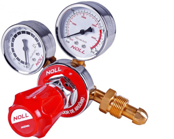 Regulador De Pressão Para Gás Argônio Noll