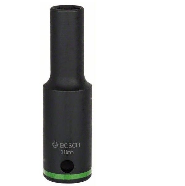 Soquete Impact Control M6 10mm, 77x25mm, encaixe 1/2 Bosch 2608522302