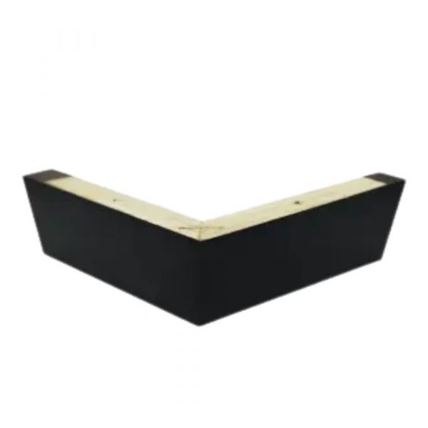 Pé Canto Madeira 50x200x200mm Tabaco Completa