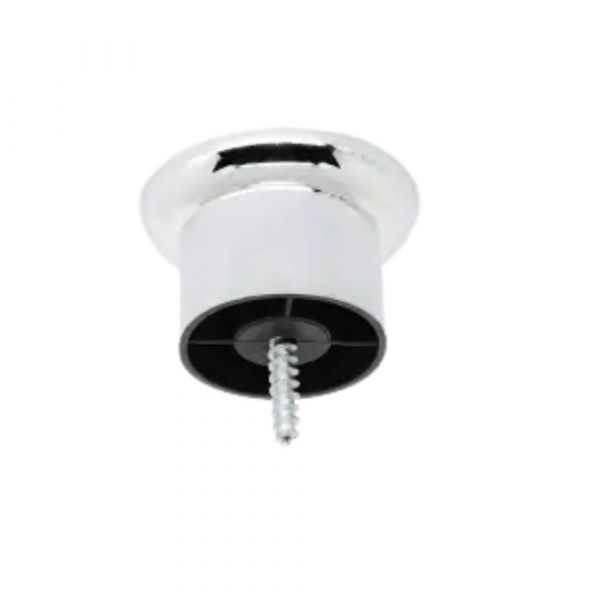 Pé Madri 40mm Cromado Completa