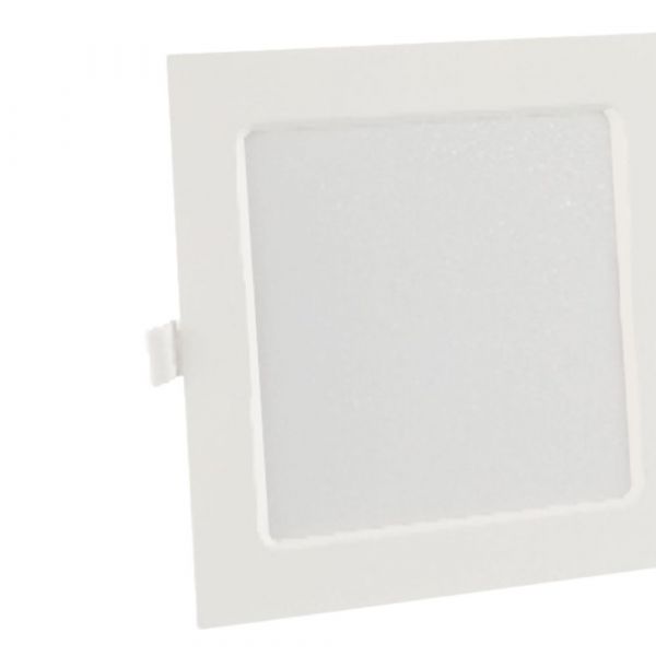 Painel de Embutir Backlight 18V 3000K Led Quadrado Autovolt Luz Amarela G-Light