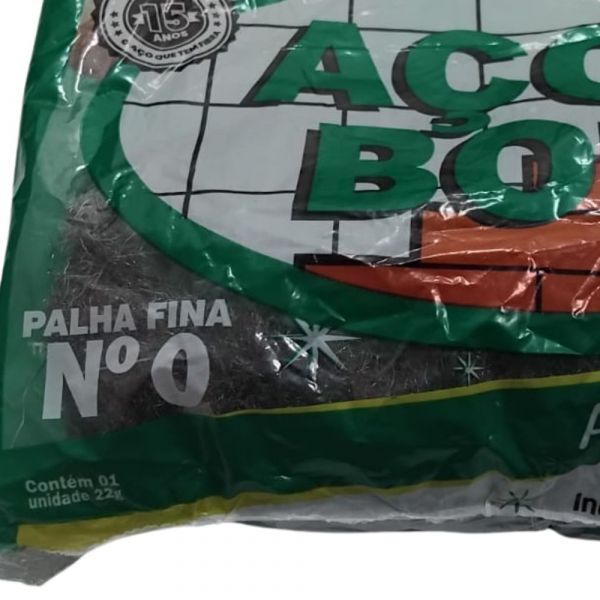 Palha De Aço N° 0 Nova Distribuidora