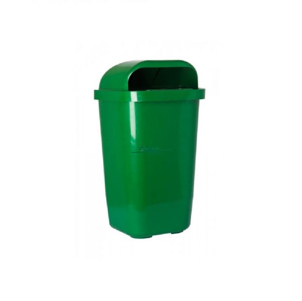 Lixeira Plástica 50 Litros Verde sem Suporte Lar Plásticos