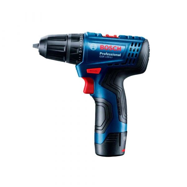 Parafusadeira Furadeira a bateria Bosch GSR 120-LI, 12V Sem Bateria