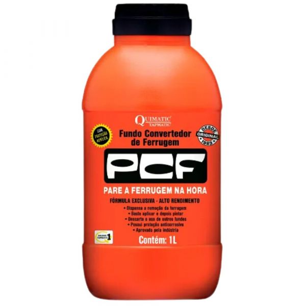 PCF Primer Convertedor De Ferrugem 1L Quimatic